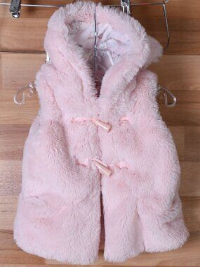 Pink girls 24 month animal vest